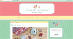 Desktop Screenshot of clubedajoaninha.com